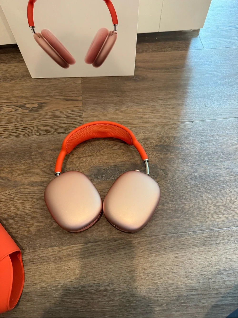 Apple AirPods Max (2020) Pink Lightning Headphones w/ Smart Case, Box & Cable